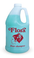 Floral-Shampoo-Gallon-&-Half-Gallon=Blue