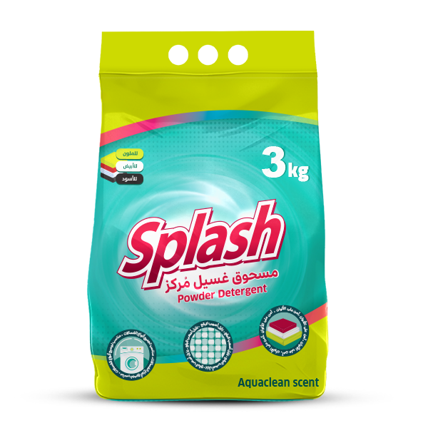 splash laundry detergent powder
